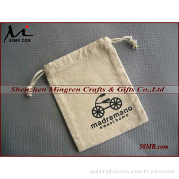 Linen Cosmetic Bag,Cloth Drawstring Pouch Bags,Linen Shopping Bag